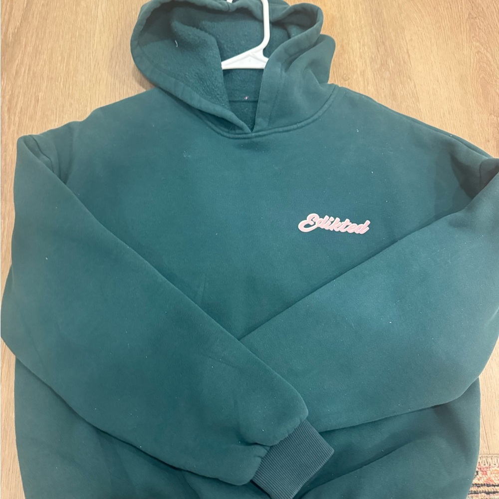 Edikted green hoodie